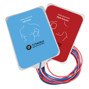 Electrode - Multifunction, Adult, Radiotranslucent Element, Anderson T1 Connector, Leads Out